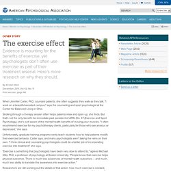 The exercise effect