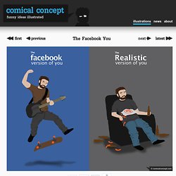 Comical Concept - The Facebook You