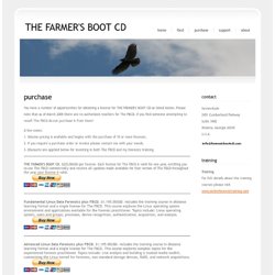 THE FARMER'S BOOT CD
