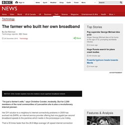 The farmer who built her own broadband