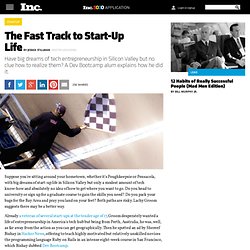 The Fast Track to Start-Up Life