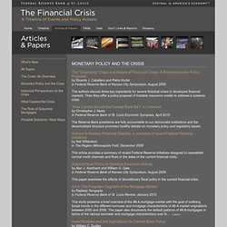 The Financial Crisis Timeline