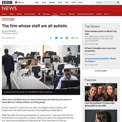 The firm whose staff are all autistic