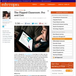 The Flipped Classroom: Pro and Con