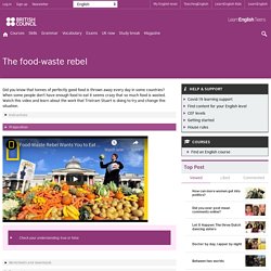 The food-waste rebel