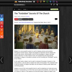 The “Forbidden” Secrets Of The Church