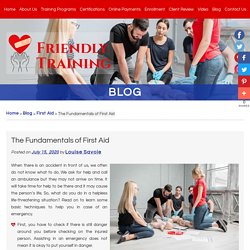 The Fundamentals of First Aid
