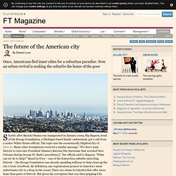 The future of the American city