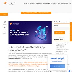 Is 5G The Future of Mobile App Development?