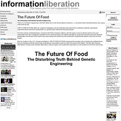 The Future Of Food