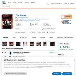 The Game - The Game - Un jeu de Steffen Benndorf