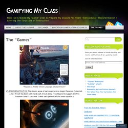 Gamifying My Class