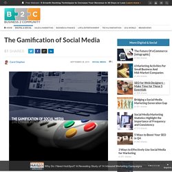 The Gamification of Social Media