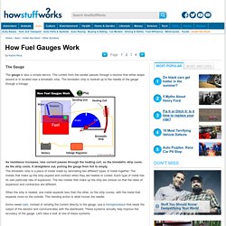 The Gauge - How Fuel Gauges Work