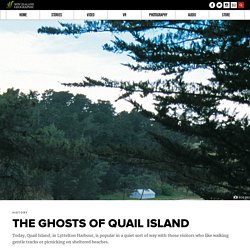 The ghosts of Quail Island