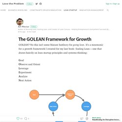 The GOLEAN Framework for Growth
