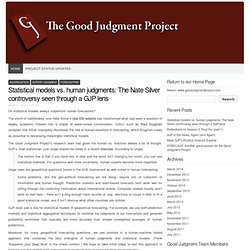 The Good Judgment Project