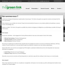 The Green Link - Qui sommes-nous?