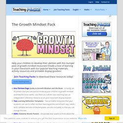 The Growth Mindset Pack -