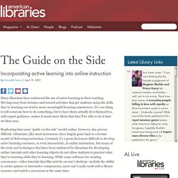 Guide on the Side (James)