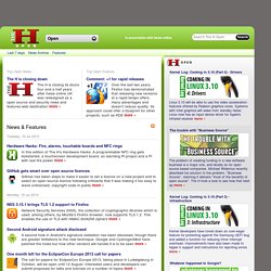 The H Open Source: News and Features