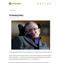 The Hawking Fallacy