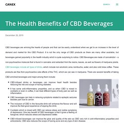 The Health Benefits of CBD Beverages