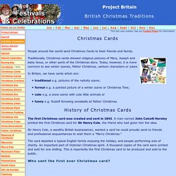 The history of Christmas Cards