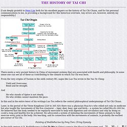 The History of Tai Chi