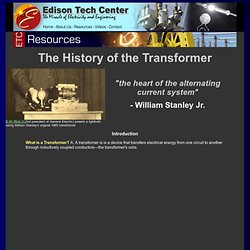 The History of the Transformer