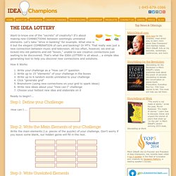 The Idea Lottery