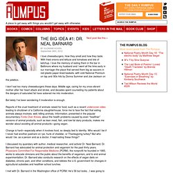 The Rumpus Interview With Dr. Neal Barnard
