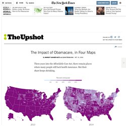 The Impact of Obamacare, in Four Maps