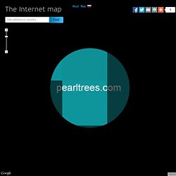 Pearltrees on The Internet map
