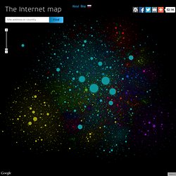 The Internet map