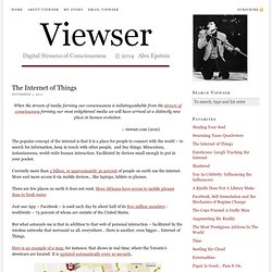 The Internet of Things on viewser.com — Viewser