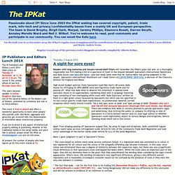 The IPKat: A sight for sore eyes?