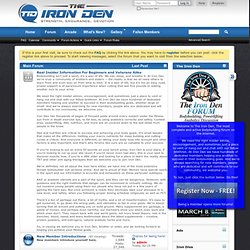 The Iron Den Articles