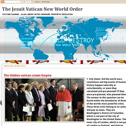The Jesuit Vatican New World Order