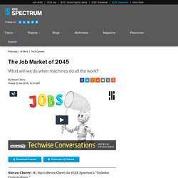 The Job Market of 2045