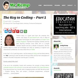 The Key to Coding – Part 1