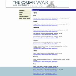 The Korean War And Its Origins, 1945-1953