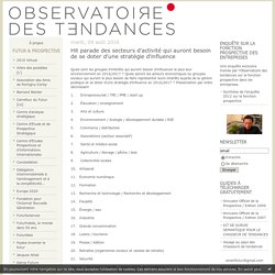 Observatoire des Tendances