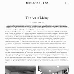 THE LONDON LIST — The Art of Living