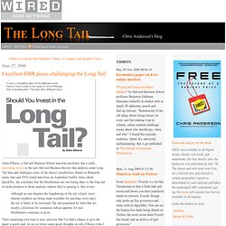 The Long Tail - Wired Blogs