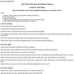 The Lord of the Flies by William Golding