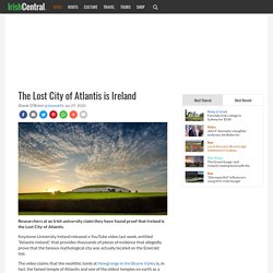 The Lost City of Atlantis is Ireland