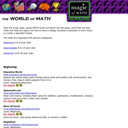 The Magic of Math: World