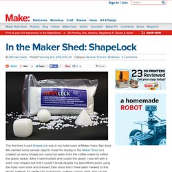 In the Maker Shed: ShapeLock