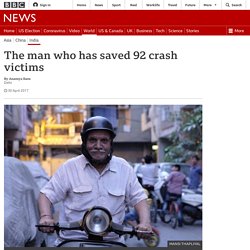 The man who has saved 92 crash victims